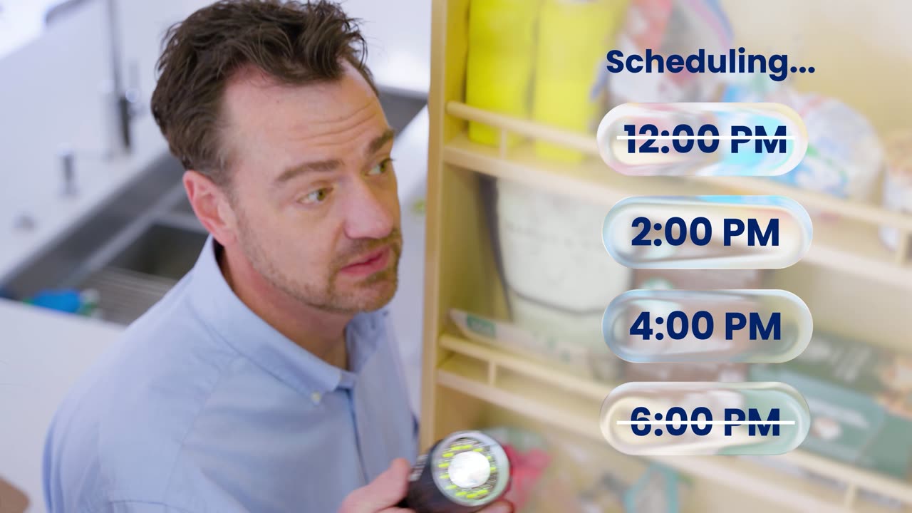AI voice agent offering appointment times and booking during the call